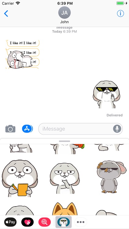 Rabbit Boss Animated Stickers