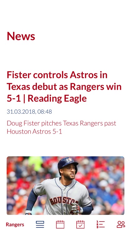 Go Texas Rangers!