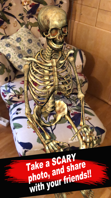 SkeletonHolo - Spooky AR app screenshot 2