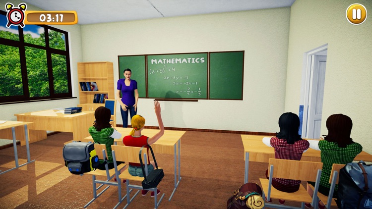 School Girl Life Simulator 3D screenshot-5
