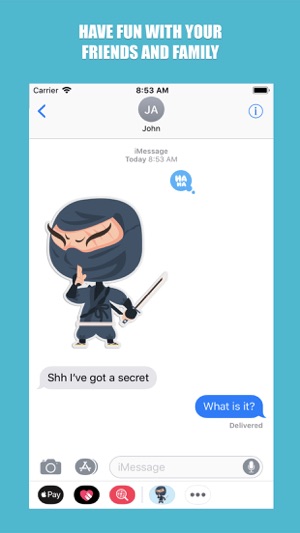 Samurai Stickers Too(圖4)-速報App