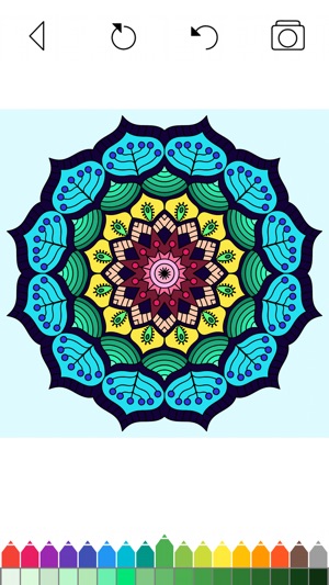 Mandala Coloring Pages Games(圖7)-速報App