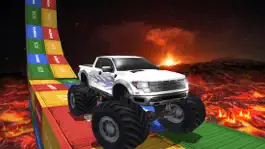 Game screenshot Monster Truck Stunts on Lava: Real Racing hack