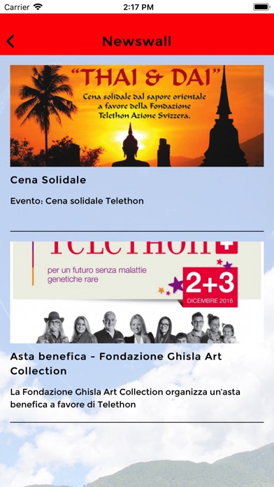 Fondazione Telethon Azione CH screenshot 2