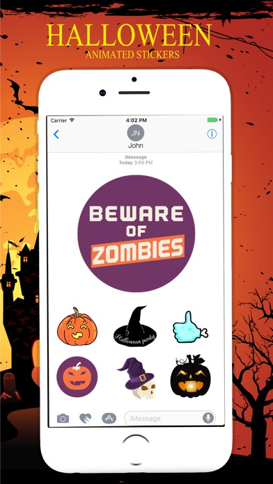 Animated Halloween Stickers! screenshot 2
