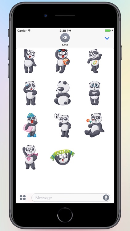 Panda Bear! Stickers