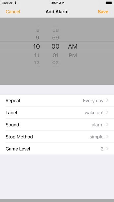 Color Alarm Clock & Game screenshot 2