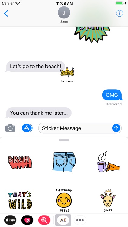 AE Stickers