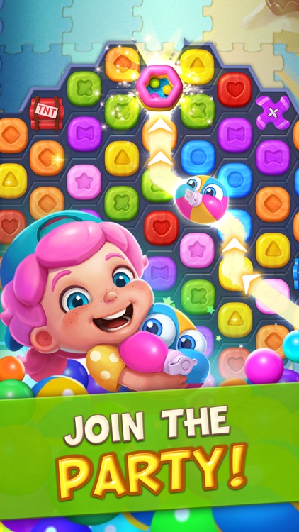 Toy Party: Match 3 Hexa Blast! screenshot-0