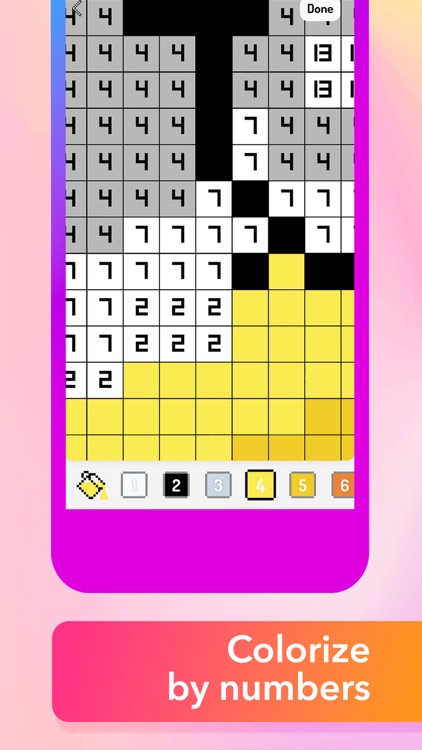 Pixelgram: Pixel color number screenshot-5