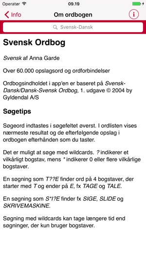 Gyldendal's Swedish Danish Dictionary(圖5)-速報App