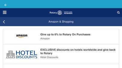 Rotary Global Rewards screenshot 4