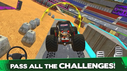 Monster Truck Jam Parking Simulator - Real Car Driving Test Run Sim Racing Games Screenshot 4