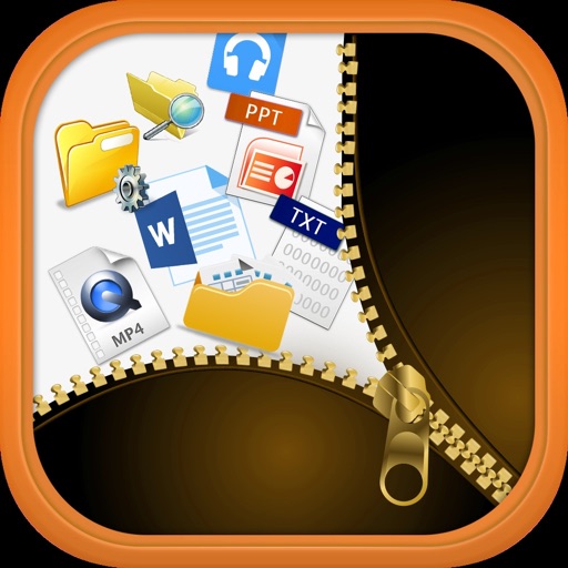 Unzip Unrar - Lock n Hide file Icon