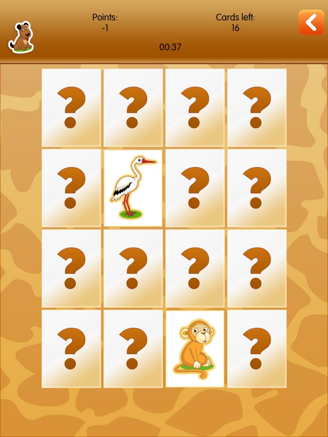 memory animals on the app store