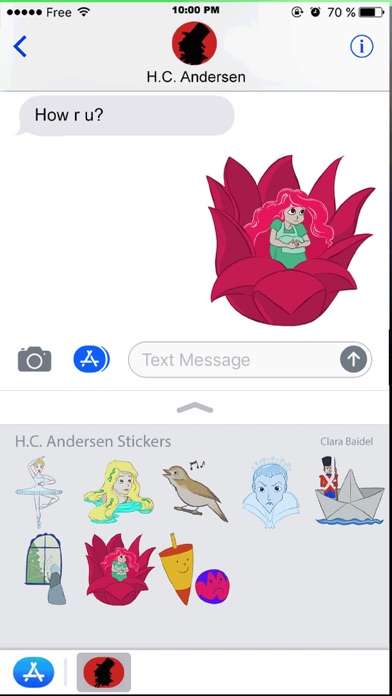 H C Andersen Stickers screenshot 4