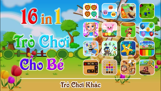 Trò Chơi Cho Bé (16 Trong 1) - Trò Chơi Trẻ Em(圖1)-速報App