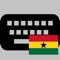 This is a keyboard for the written languages in Ghana