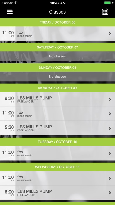 Exile Fitness screenshot 3