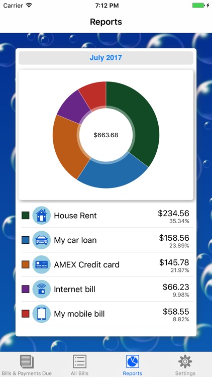 Bill Pay Reminder & Organizer screenshot-3