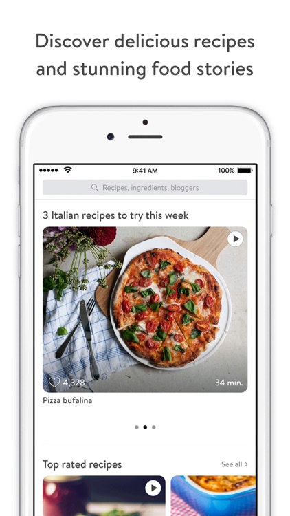 Kitchen Stories - recipes, baking, healthy cooking screenshot-0