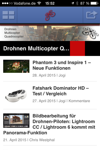 Drohnen - Quadrocopter screenshot 4