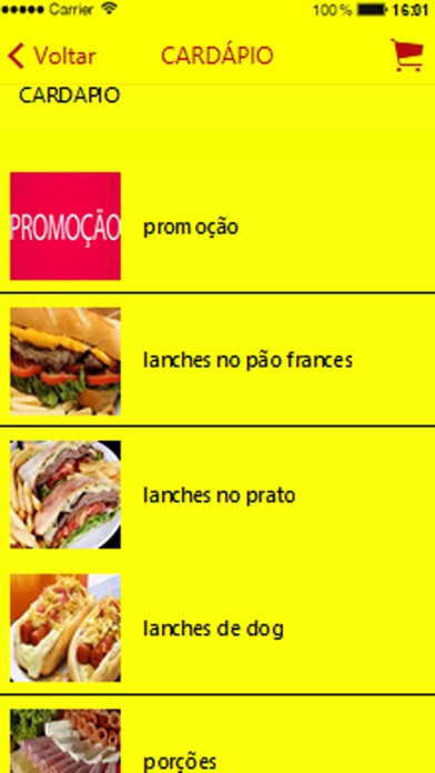 Guina lanches screenshot 2