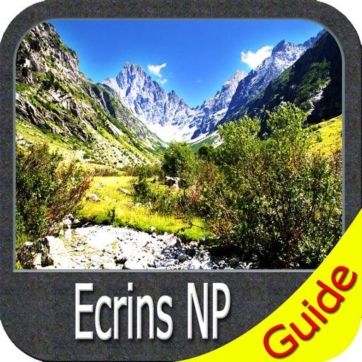 Ecrins National Park – GPS Map Navigator