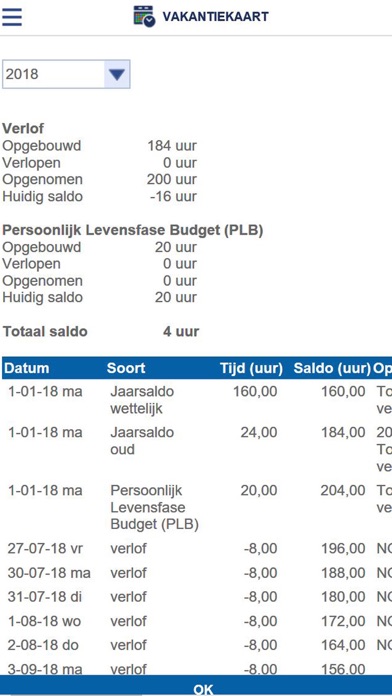 mijnDienstrooster App screenshot 3