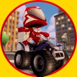 Tiny ATV Quad Bike Driving
