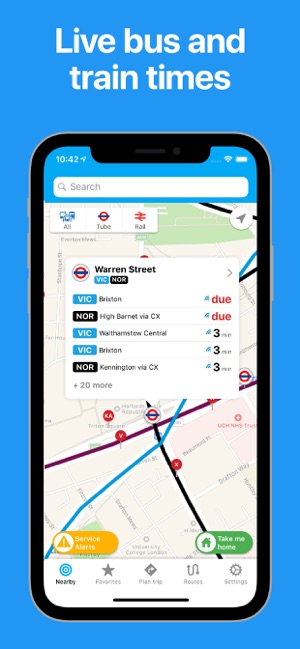 UK Bus & Train Times(圖1)-速報App