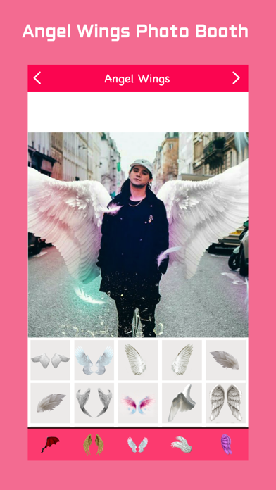 Angel Wings Photo Booth screenshot 2