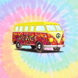 Peace & Love Stickers