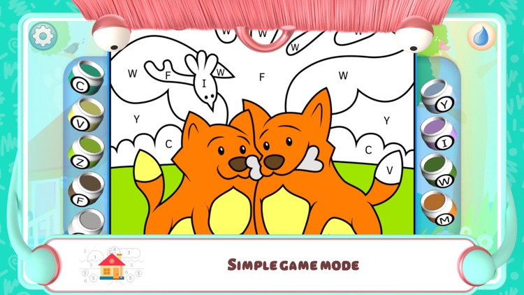 Color by Numbers - Dogs +