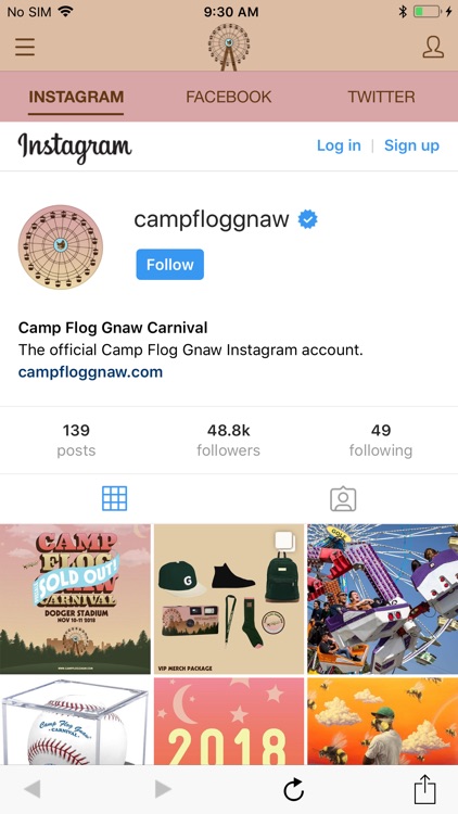 Camp Flog Gnaw Carnival