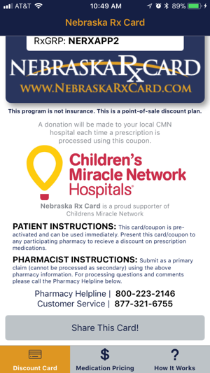 Nebraska Rx Card(圖2)-速報App