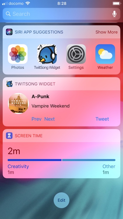 TwitSong Widget