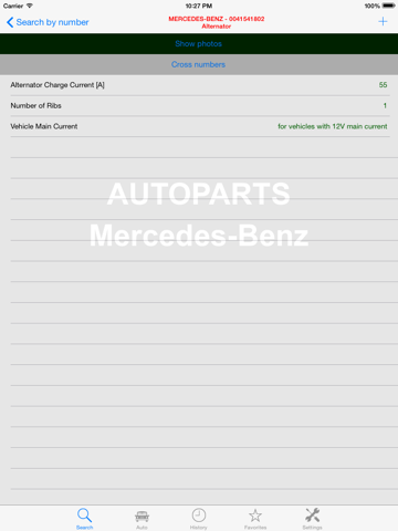 Скриншот из Autoparts for Mercedes-Benz