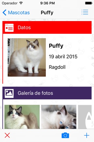APPET Pet info organizer screenshot 2