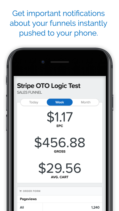 How to cancel & delete ClickFunnels Stats from iphone & ipad 4