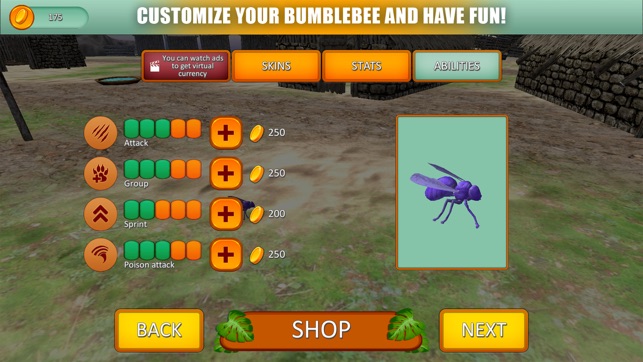 Flying Bumblebee Insect Sim 3D(圖4)-速報App