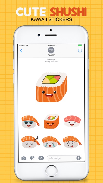 Sushi Kawaii Stickers