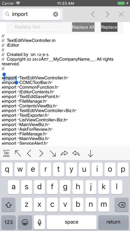 iEditor Pro for iPhone screenshot-7