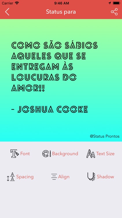 Status Prontos - Frases status
