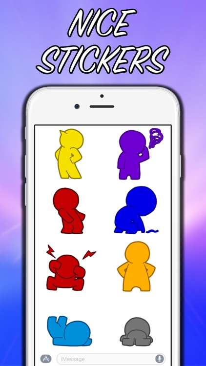 Colorful Men Stickers! screenshot-4