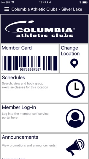 Columbia Athletic Clubs(圖1)-速報App