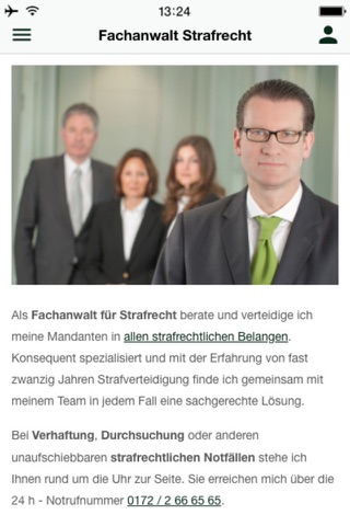 Stephan Kreuels Rechtsanwalt screenshot 2