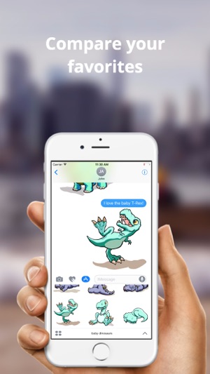 Baby Dinosaur Stickers - Cute!(圖2)-速報App