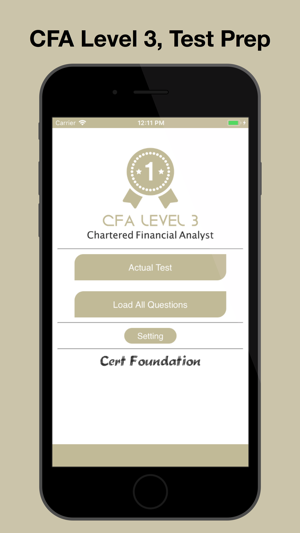 CFA Level 3 Test Prep(圖1)-速報App