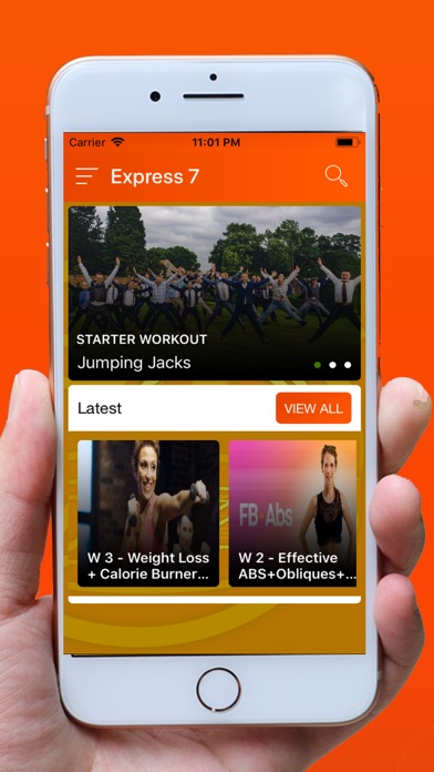 Express 7 Minute Workout screenshot 3